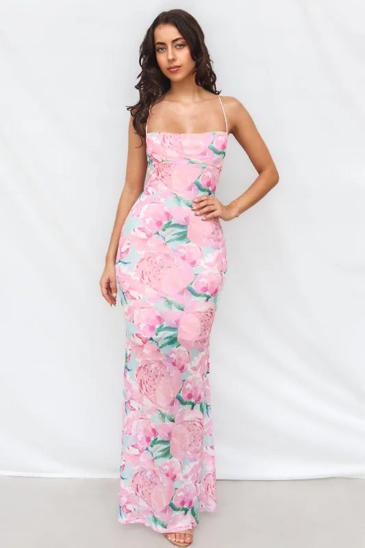 Women’s clothing that fits your personality and style   Ellis Maxi Dress - Pink Floral