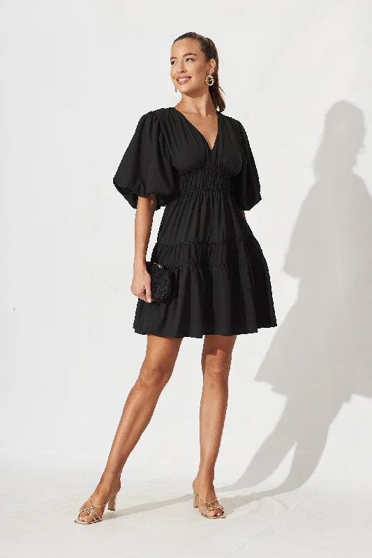 Amarini Dress In Black