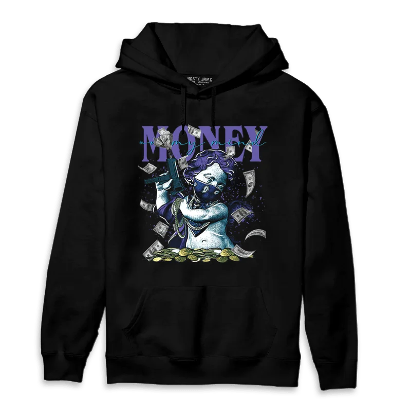 NastyJamz Aqua 6s Hoodie Match Money On My Mine Gang