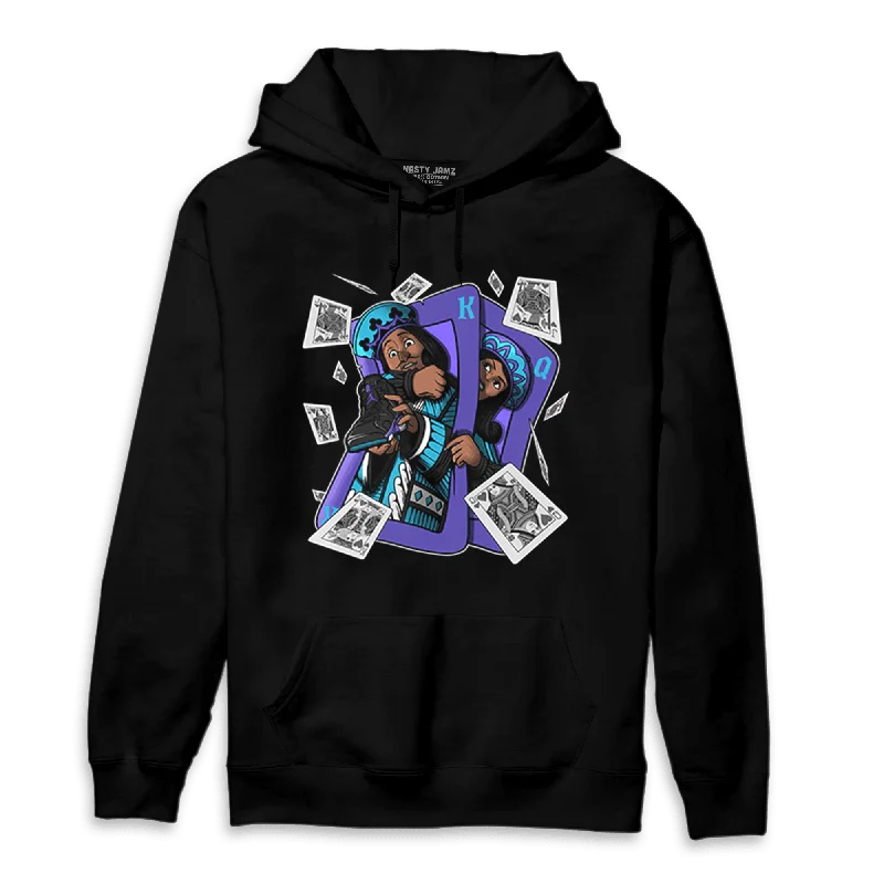 NastyJamz Aqua 6s Hoodie Match Sneaker Playing Card