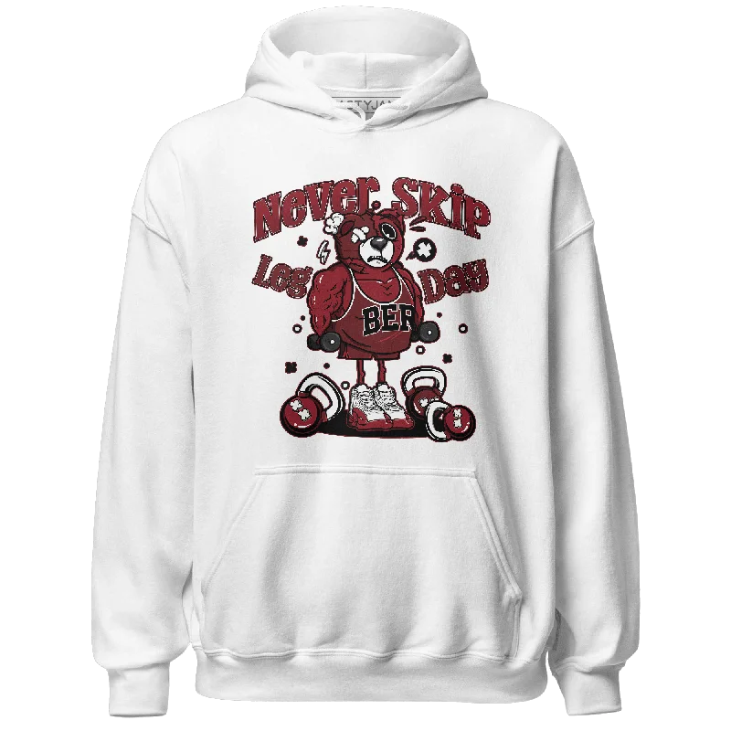 NastyJamz Cherry 12s Hoodie Match Leg Day BER