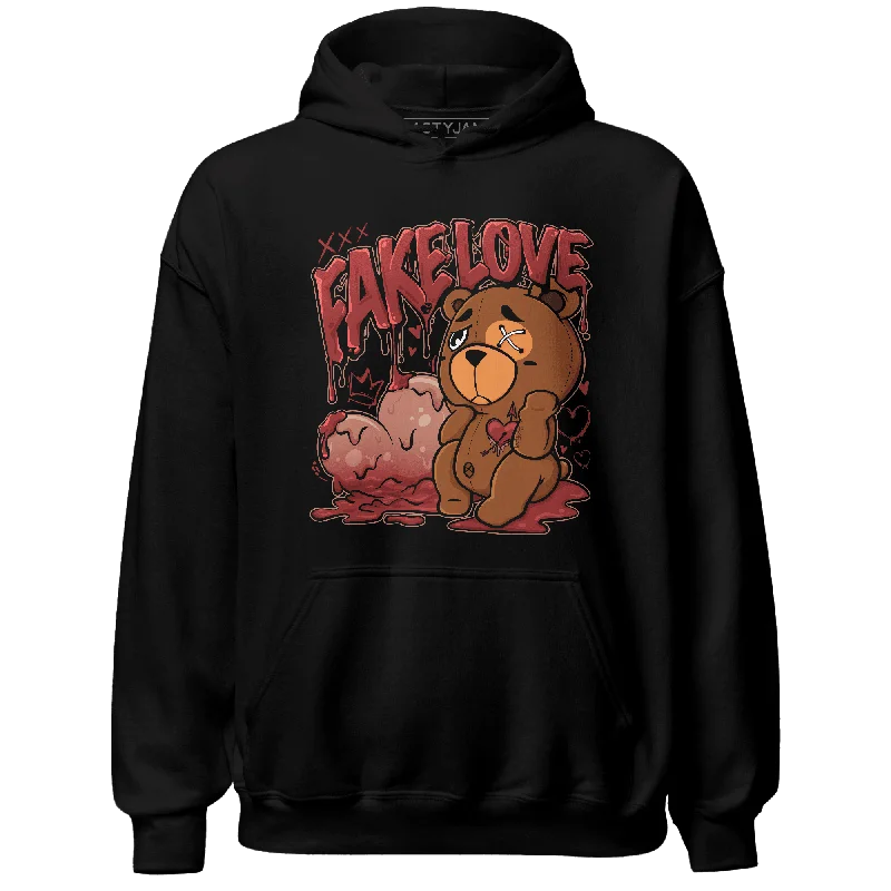 NastyJamz Dune Red 13s Hoodie Match Fake Love BER