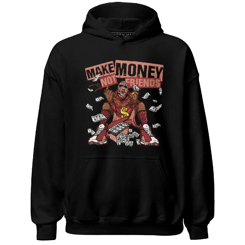 NastyJamz Dune Red 13s Hoodie Match Make Money Not Friends