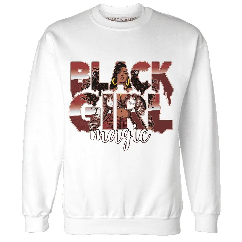 NastyJamz Dune Red 13s Sweatshirt Match Black Girl Magic