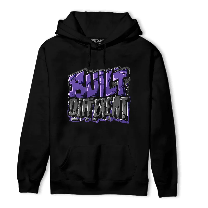 NastyJamz Field Purple 12s Hoodie Match Built Different