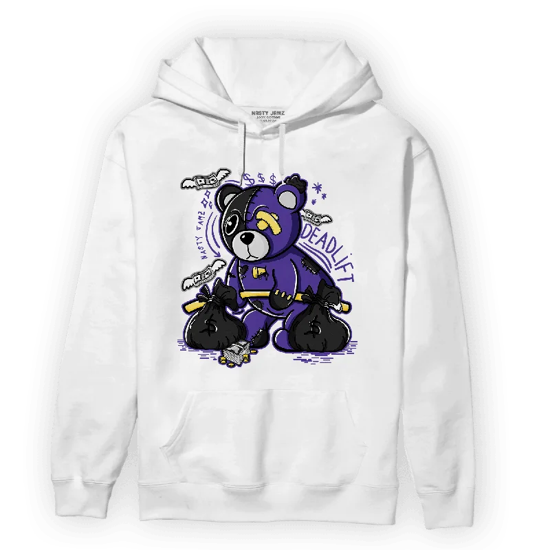 NastyJamz Field Purple 12s Hoodie Match Deadlift BER