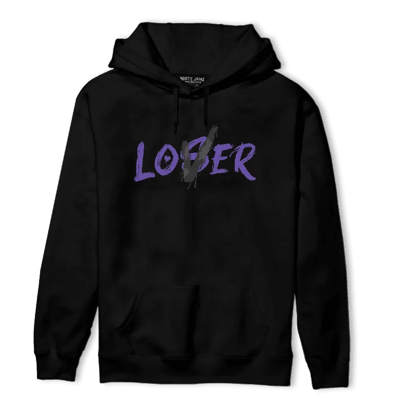 NastyJamz Field Purple 12s Hoodie Match Loser Lover