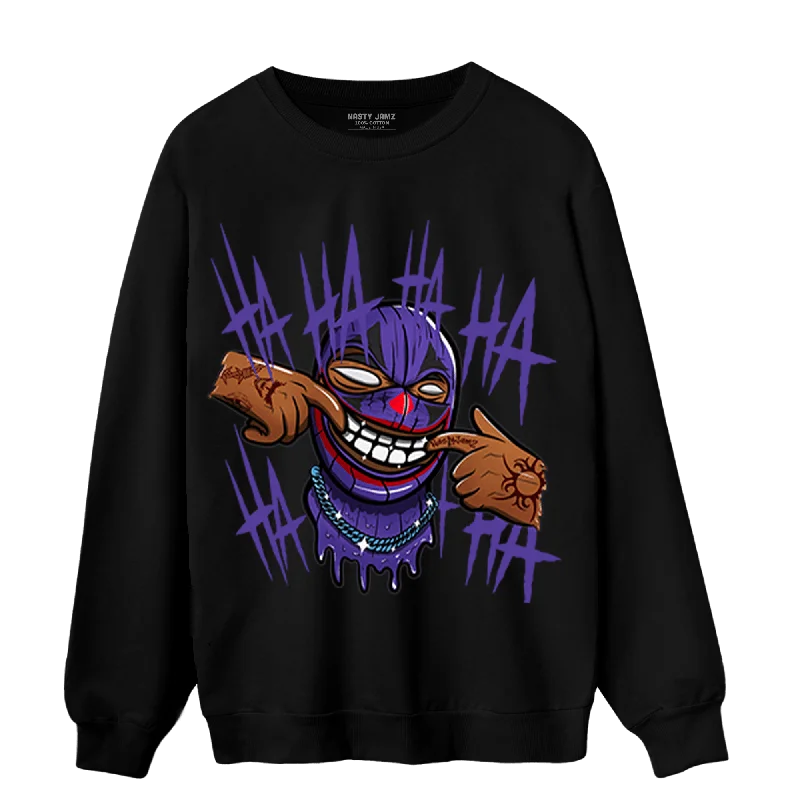 NastyJamz Field Purple 12s Sweatshirt Match We Are All Clowns