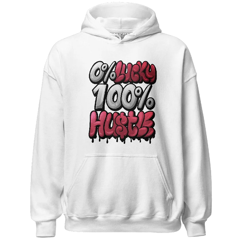 NastyJamz High 85 Metallic Burgundy 1s Hoodie Match Lucky Hustle