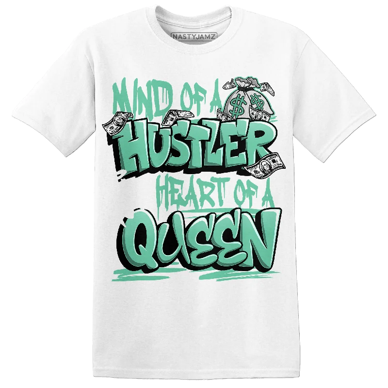 NastyJamz High OG Green Glow 1s T Shirt Match Hustler Heart Queen