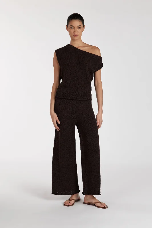 KERRY CHOC KNIT PANT