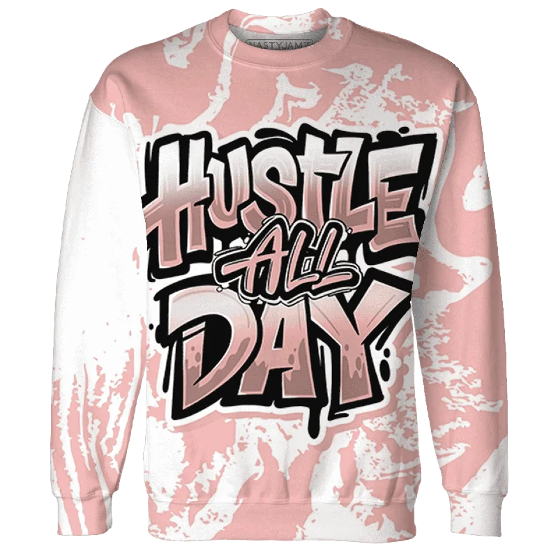 NastyJamz Low Legend Pink 11s Sweatshirt Match Hustle All Day 3D