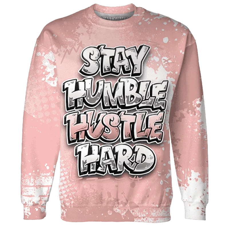 NastyJamz Low Legend Pink 11s Sweatshirt Match Stay Humble Hustle Hard 3D