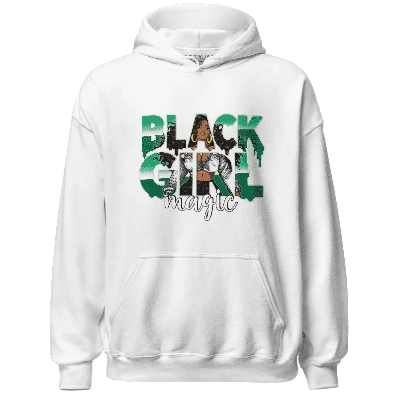 NastyJamz Lucky Green 5s Hoodie Match Black Girl Magic