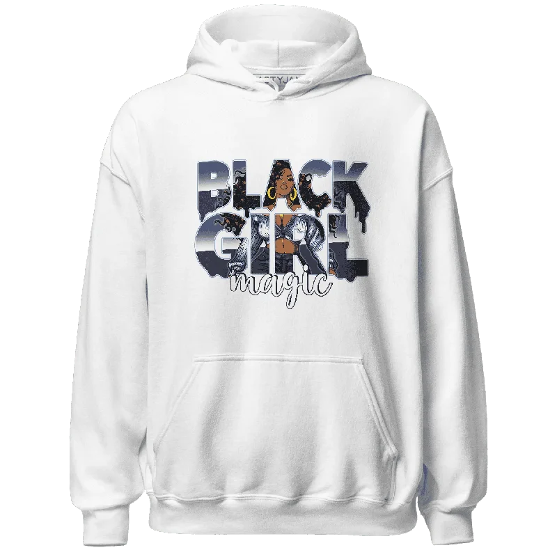 NastyJamz Midnight Navy 5s Hoodie Match Black Girl Magic