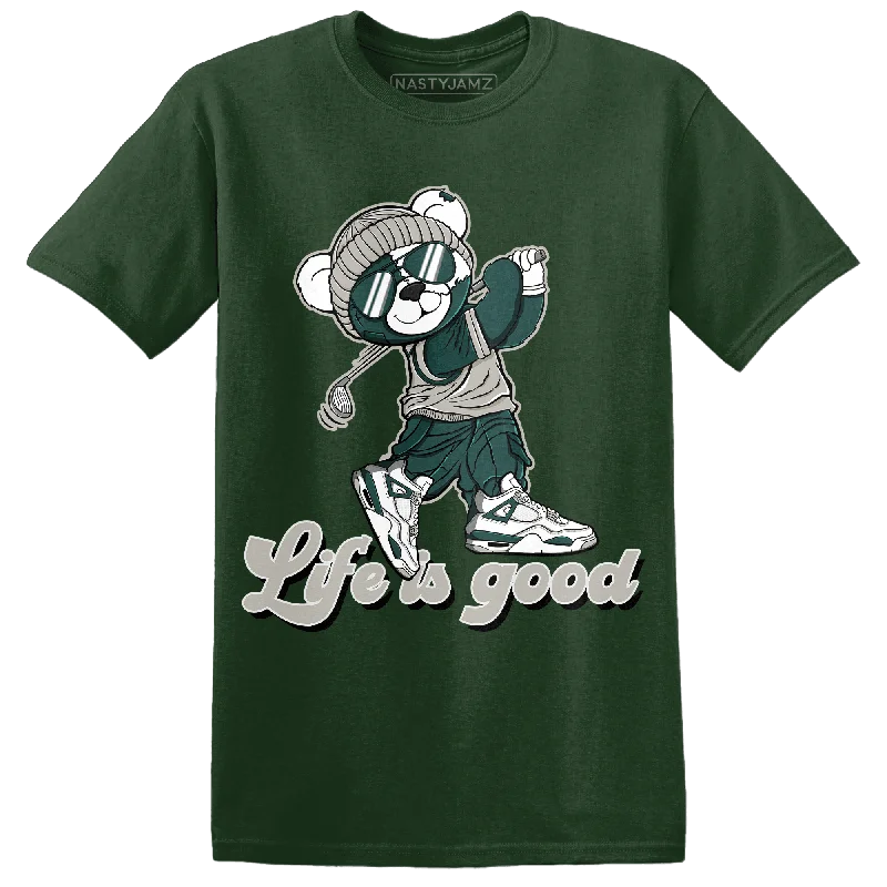 NastyJamz Oxidized Green 4s T Shirt Match BER Like Golf