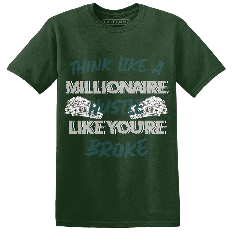 NastyJamz Oxidized Green 4s T Shirt Match Hustle Millionaire