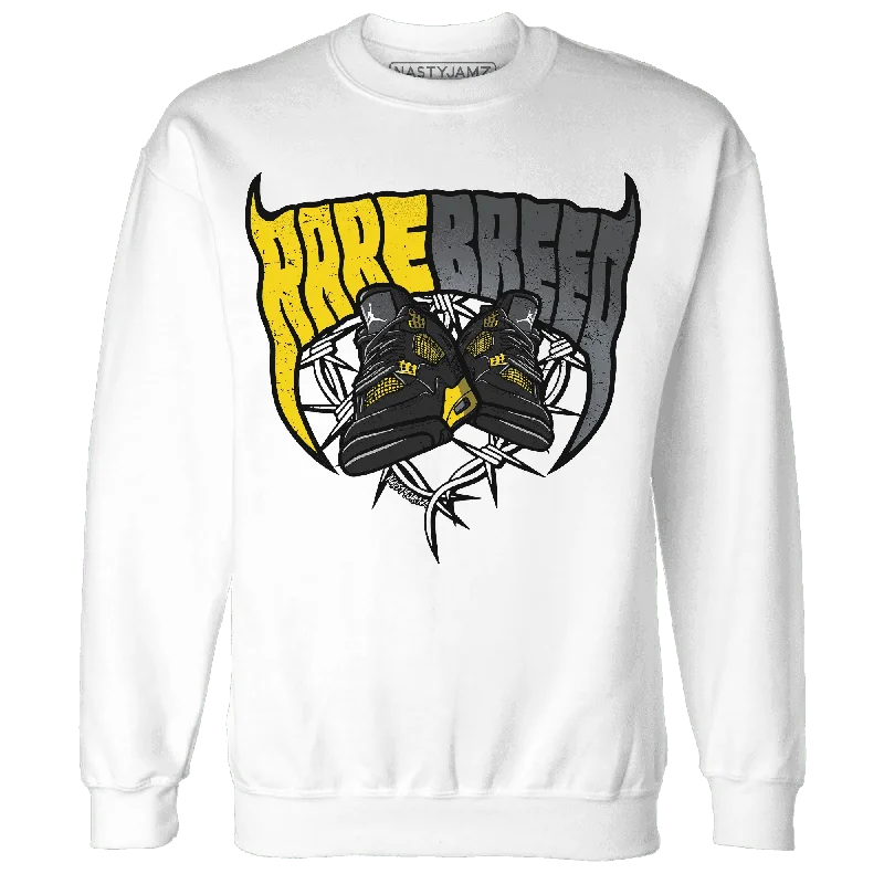 NastyJamz Thunder 4s Sweatshirt Match Rare Breed Sneaker