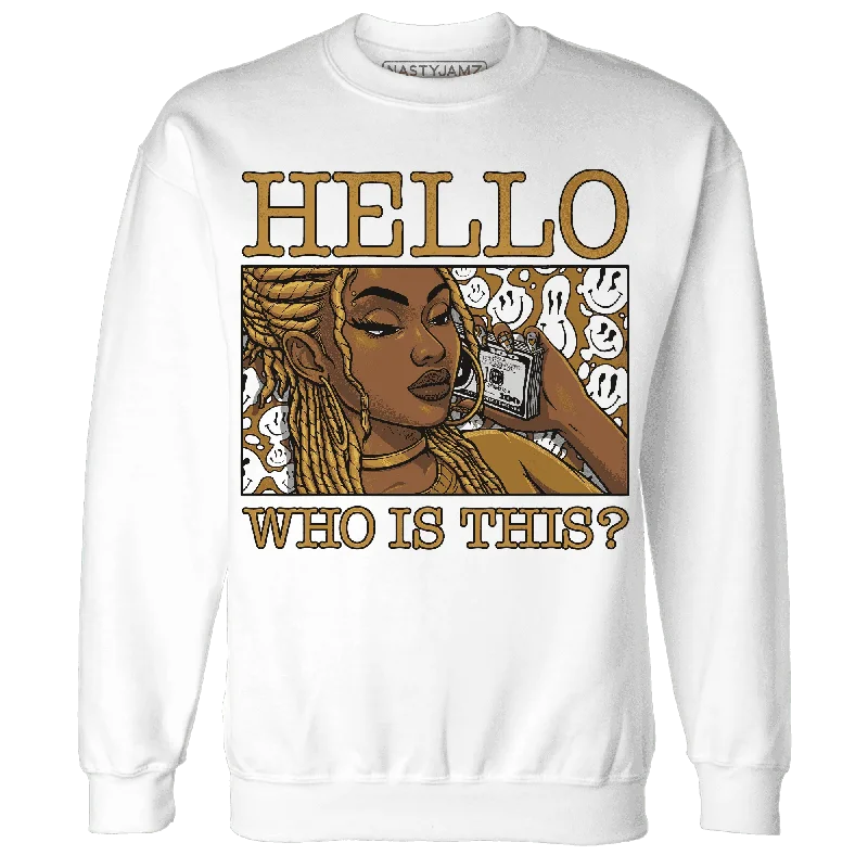 NastyJamz Wheat 13s Sweatshirt Match Hello Girl