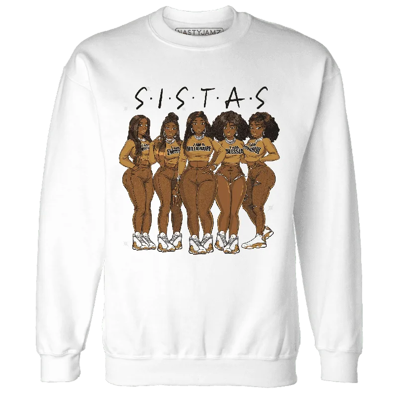 NastyJamz Wheat 13s Sweatshirt Match Sistas Melanin Girl