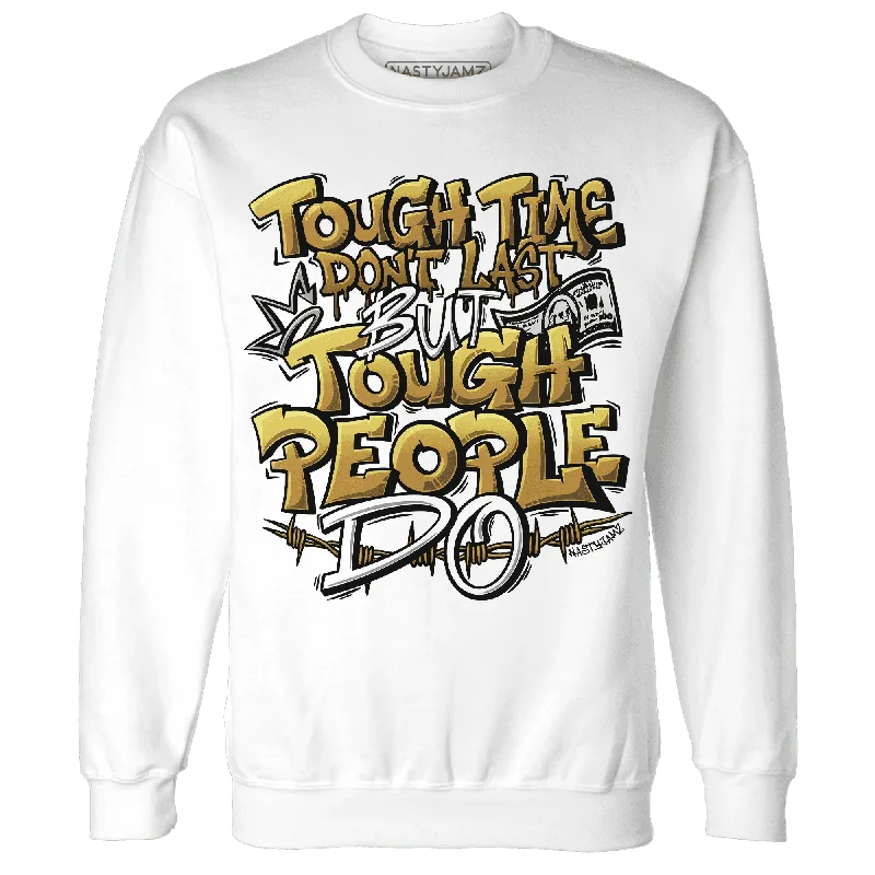 NastyJamz Wheat 13s Sweatshirt Match Tough People Never Fall