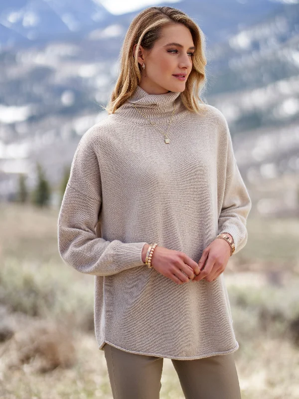 Amora Turtleneck Cashmere Sweater