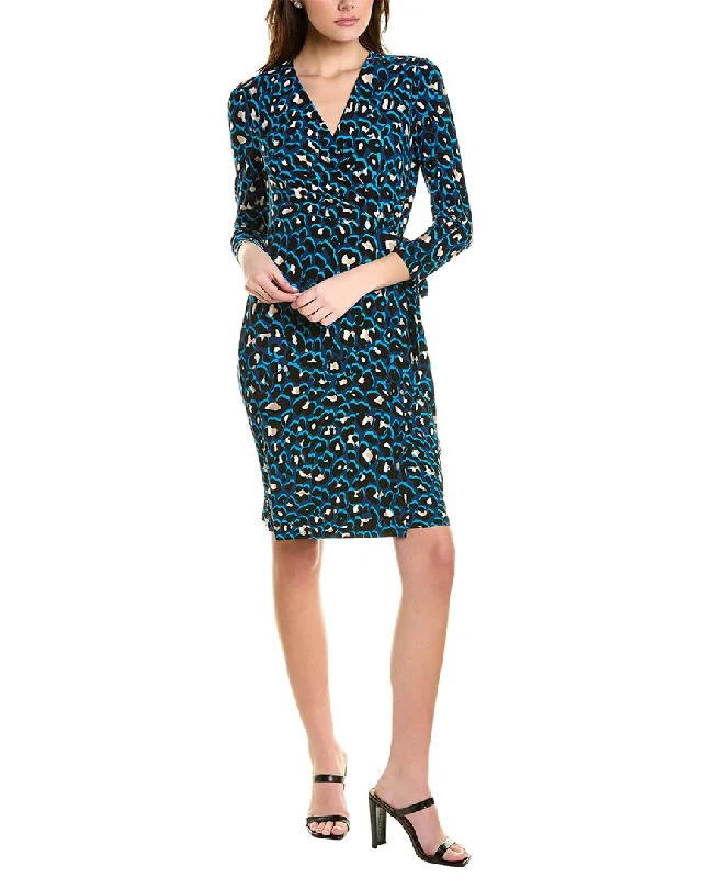 Classic pieces for a timeless wardrobe   Anne Klein Ity Faux Wrap Dress
