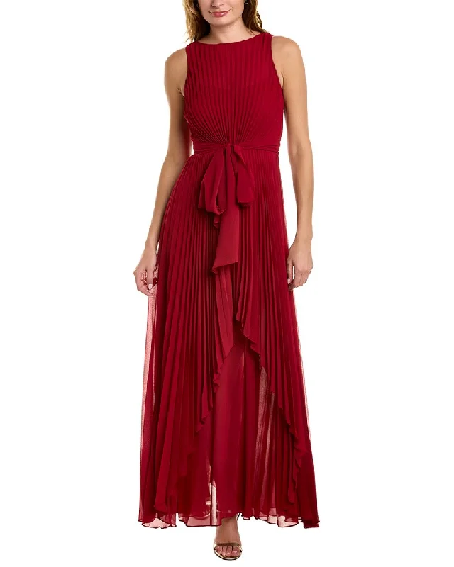 High-quality women’s wear for everyday elegance   Badgley Mischka Accordion Pleated Gown