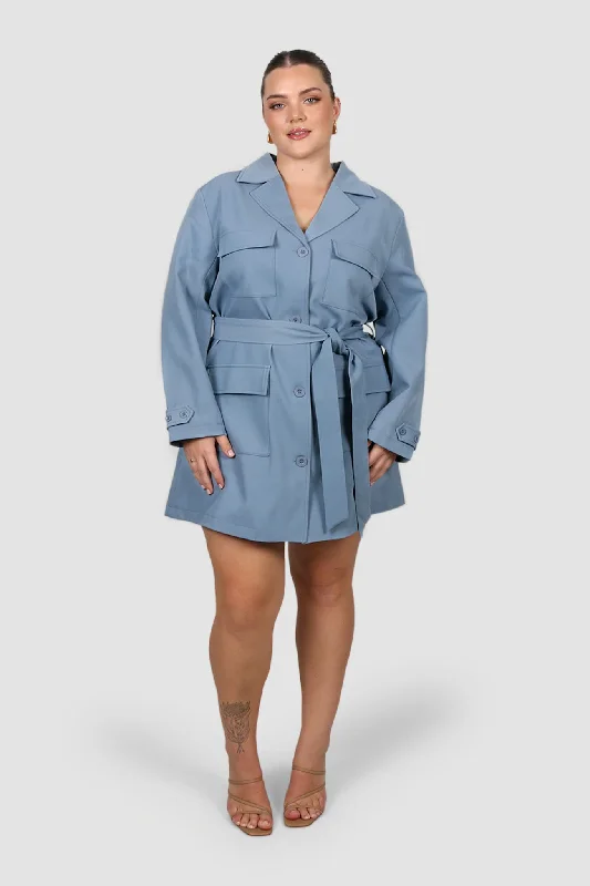 Sustainable fashion for stylish women   PAX DRESS STEEL