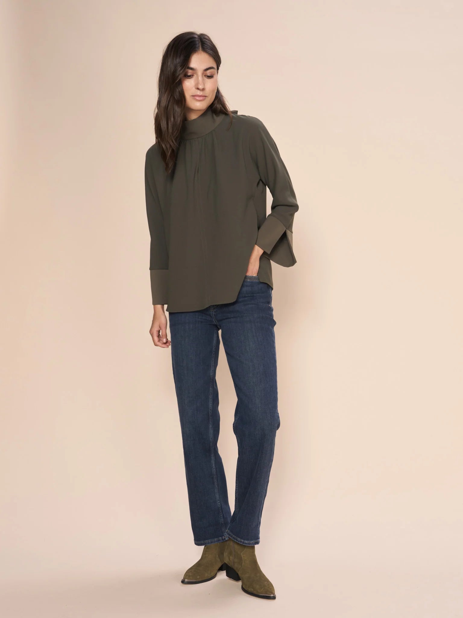 Designer-inspired women’s fashion at affordable prices   Mos Mosh Forest Night Callan Deney Blouse